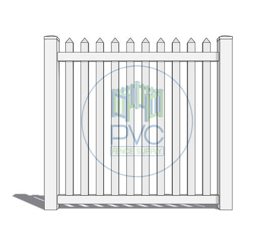 Vinyl Picket Fence Panel South Florida