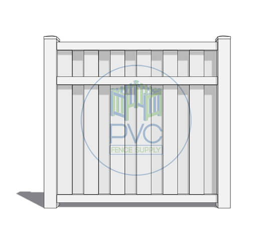 Jupiter Vinyl Pool Code Shadow Box Fence Style Semi Privacy